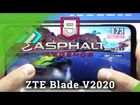 ZTE Blade V2020 - Asphalt 9 on Highest Graphic Set