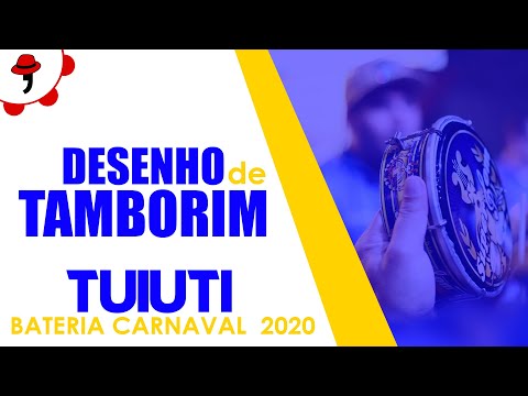 DESENHO DE TAMBORIM | Bateria da Tuiuti - Carnaval 2020