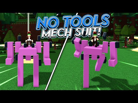 No Tools Mech Suit Tutorial In Roblox Build A Boat For Treasure!
