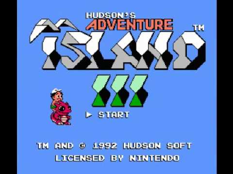 Hudson's Adventure Island III NES - Coastal Clash