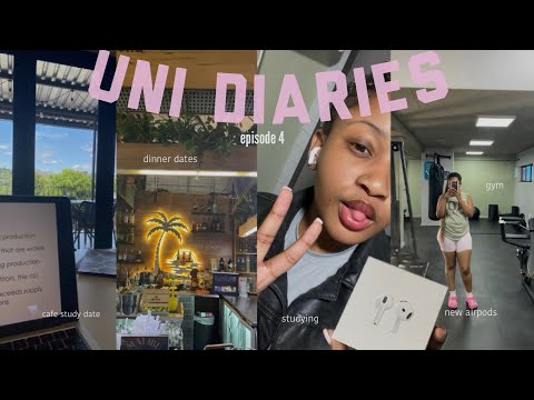 UNI DIARIES| cafe study dates, new AirPods, dinner dates, SHEIN haul etc. | South African YouTuber 