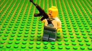 preview picture of video 'Lego AK-47 Shooting Practise'