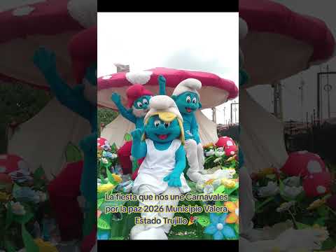 La fiesta que nos une Carnavales por la paz 2026 Municipio Valera Estado Trujillo🎉