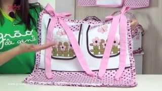 Porta Treco Ursa Baby Rosa | Ref: 47557