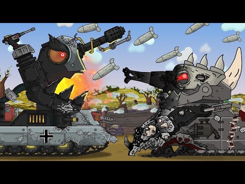 Remember Old Fight! Ratte vs. Lighter - Cartoons about tanks