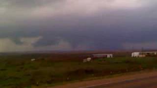 preview picture of video '4/22/10 Tornadoes NW of Clarendon, TX'