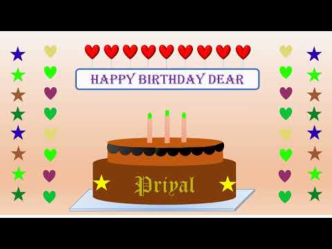 Happy Birthday Priyal