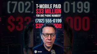 T-Mobile Paid $33 MILLION for ONE Phone Number 😳 #Efani #TMobile #SIMSwaps