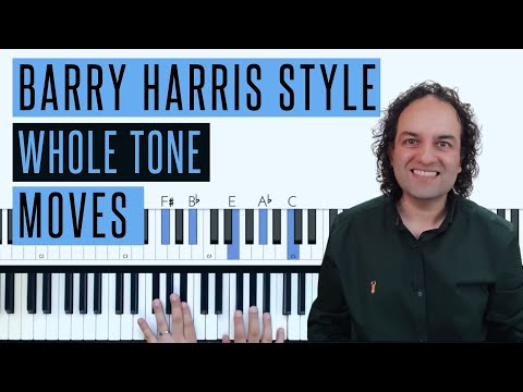 Whole tone moves - Barry Harris style
