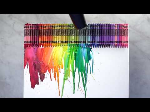How To: Crayola Melt Canvas | Spotlight Stores
