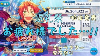 【あんスタ】返礼祭お疲れ様でした…!!【Knights】【実況】
