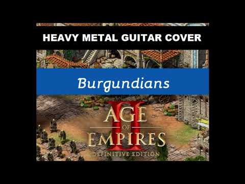 Age of Empires 2 DE - Burgundians Theme (HEAVY METAL GUITAR COVER)