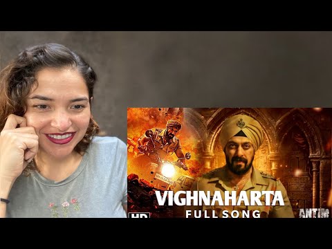 Vighnaharta | ANTIM: The Final Truth | Salman Khan | Ayush S | Varun Dhawan | Song | Reaction