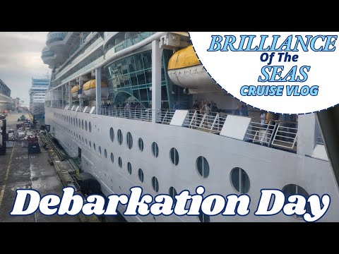 Thumbnail for CRUISE VLOG FINALE: Brilliance Of The Seas - Debarkation Day!