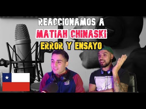 REACCIÓN A MATIAH CHINASKI EN LA CELDA DE BOB - ERROR Y ENSAYO | CBADOS RAP