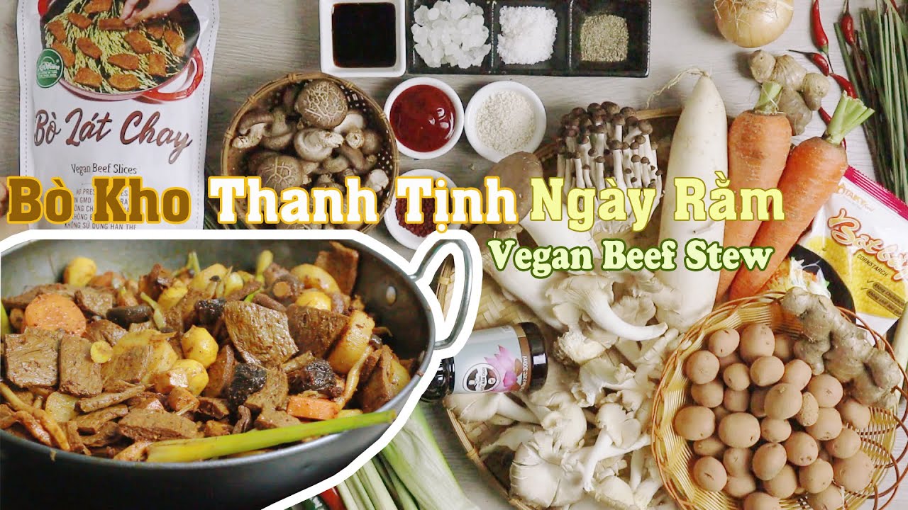 Nấu Bò Kho Chay