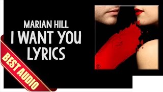 Marian Hill - I Want You Lyrics (Best Audio)