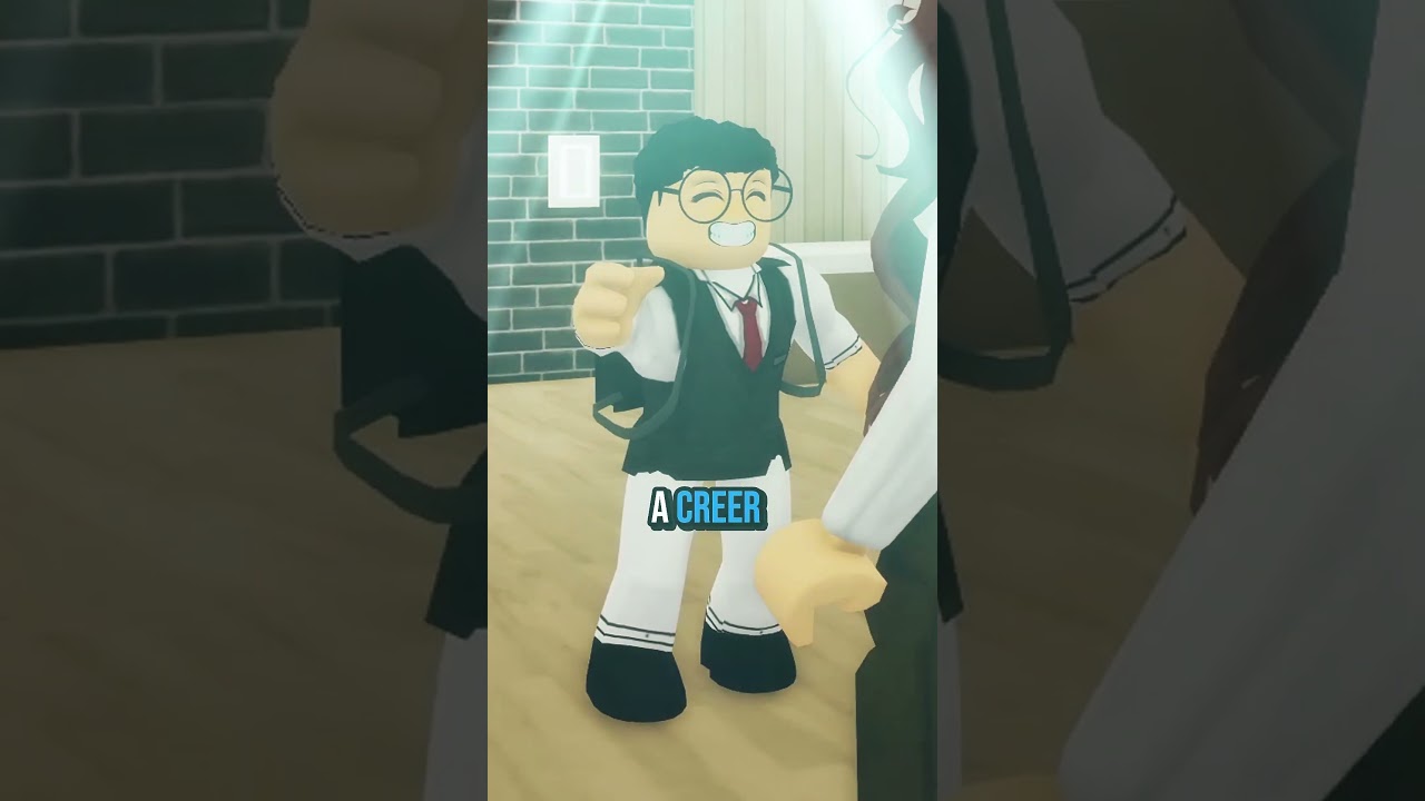 Me salvó del bullying pero escondía un SECRETO 😱🐶 #roblox #comedia #humor