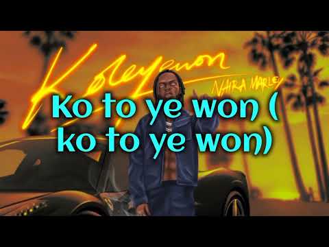 naira Marley lyric by YUSUF SMØKÊ