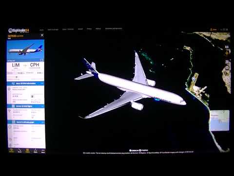 MongoTV_4525 - Del 7 - LUFTRUM Over Danmark - SAS7030 A350 SE-RSB LIM-CPH 2.April 2020 Kl. 21