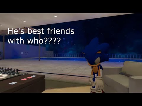 Sailor Peace, Alex, Justin, Cals, & A.G. Learn More About Legendary Sonic & His World - VRChat