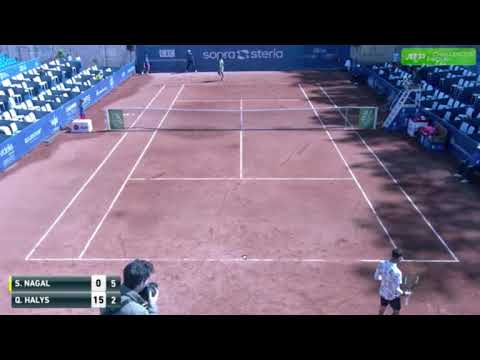 Sumit Nagal vs Quentin Halys - ATP Lyon Challenger R2 Highlights