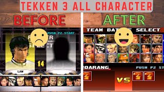 Unlock All Characters In Tekken 3 | Best Working Method | Gameplay
