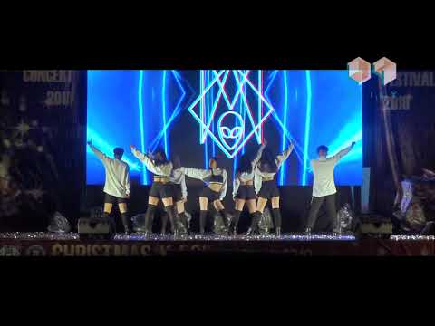 181209 ALIENS - Friday + Rumor + Solo + Boombayah (Fire Remix) @ Christmas K-Pop Event 2018