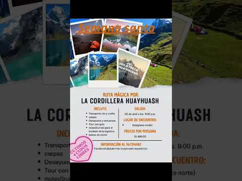 queropalca lauricocha Huánuco cordillera huayhuash información full day 2D1N semana santa