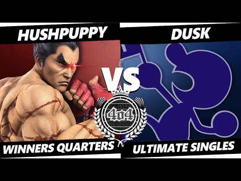 4o4 Smash Night 99 - Hushpuppy (Kazuya) vs Dusk (Mr. Game & Watch) - Winners Quarter-Final