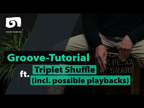 Cajón Lernen: Triplet Shuffle Groove! 🥁🎶