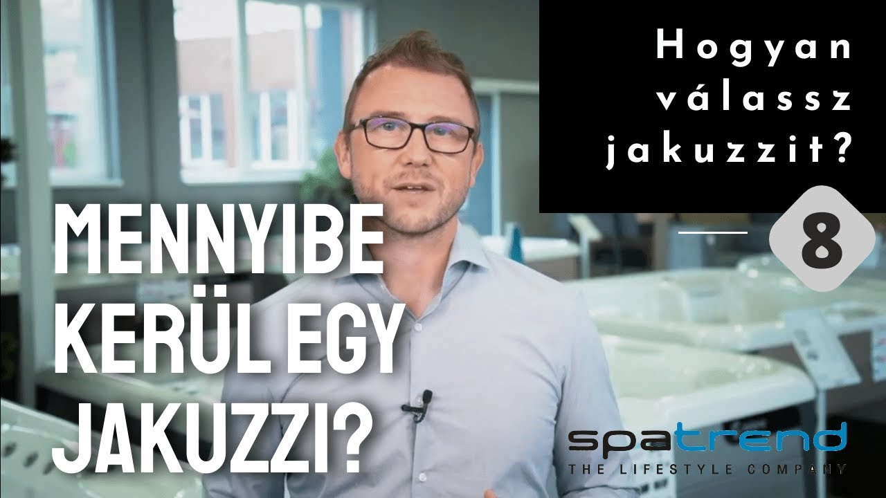 Mennyibe kerül egy jakuzzi - a SpaTrend elemzése a jakuzzi árakról