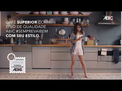 Café Superior com Selo de Qualidade ABIC #semprevaibem com seu estilo!