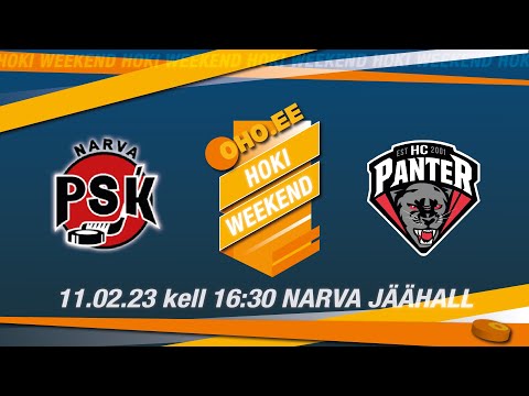 Coolbet Hokiliiga: Narva PSK vs. HC Panter - на русском