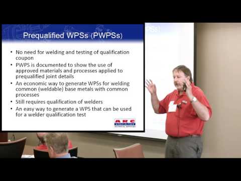 Welding Codes and Standards - Richard Holdren