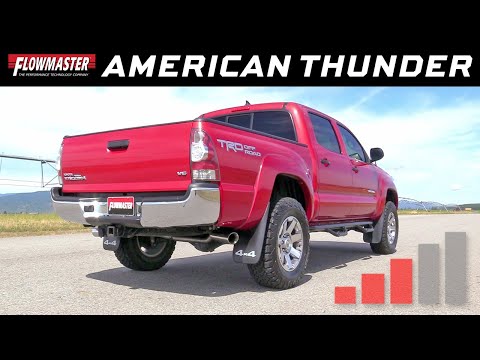 2013-15 Toyota Tacoma 4.0L - American Thunder Cat-back Exhaust System 817614
