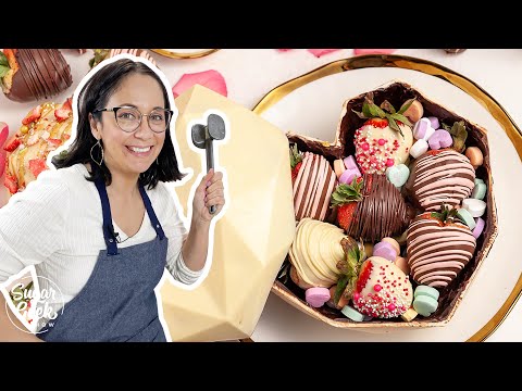 How To Make A Breakable Chocolate Heart!