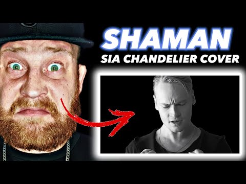 SHAMAN / шаман - SIA CHANDELIER СOVER | First Time Hearing Reaction