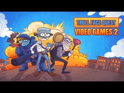 Troll Face Quest Video Games 2 Level 1-35 Walkthrough
