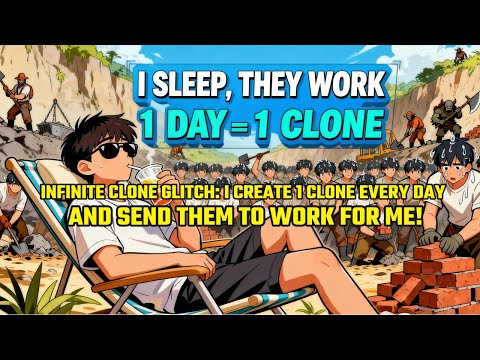 "Infinite Clone Glitch: I Create 1 Clone Every Day... And Send Them to Work for Me!"