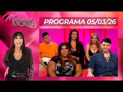 LA MAÑANA CON MORIA - PROGRAMA 05/03/26 - EX PARTICIPANTES DE CUESTIÓN DE PESO CON LA ONE