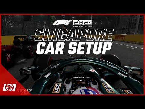F1 2021 Singapore Car Setup - Good Race/Career Mode Setup