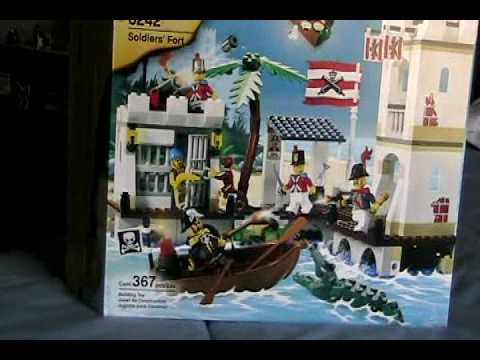 #6242 Lego Soldiers' Fort! This is opening up the box .