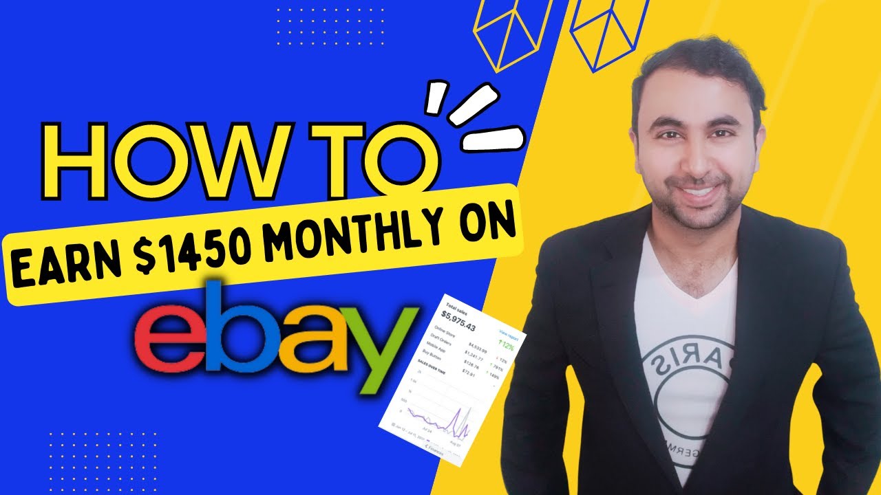 How To Earn $1450 Per Month On eBay From Pakistan - Dilawar Ali Azeemi