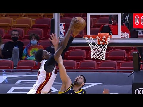 Bam Adebayo NASTY Alley-Oop Dunk on Goga Bitadze | Pacers Vs Heat 3/21/21