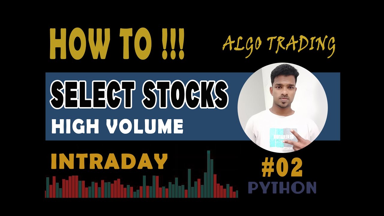 High Volume Stocks, Technical Analysis Scanner.