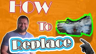 How to Replace a Transmission part 2 Jeep Grand Cherokee