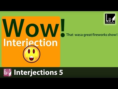 Interjections 5 Song – Learn Grammar – Learning Upgrade App