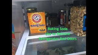Baking Soda - Use to Remove Refrigerator Bad Odors