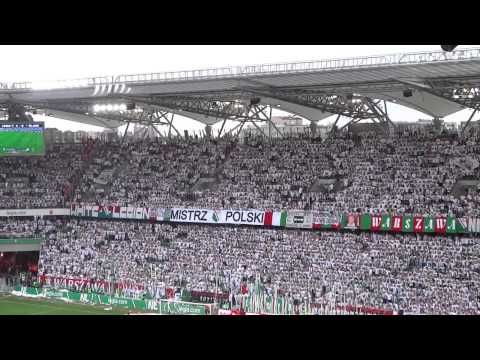 Legia - Slask (5:0) w 3 minuty! Mistrzowska atmosfera. 2.06.2013
